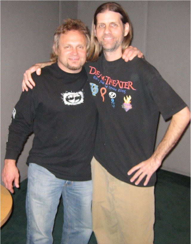 Donnie with Michael Anthony 3-13-06